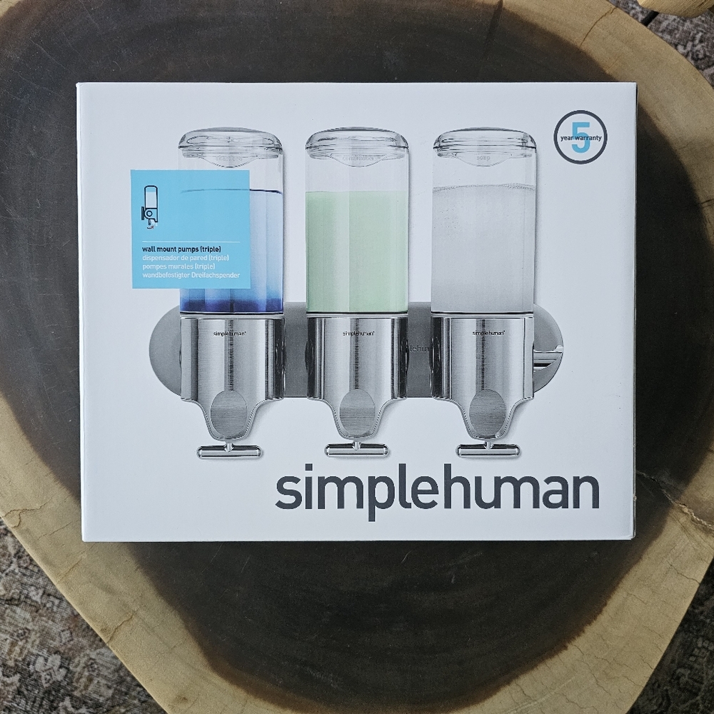 Simplehuman Soap Dispenser NWT